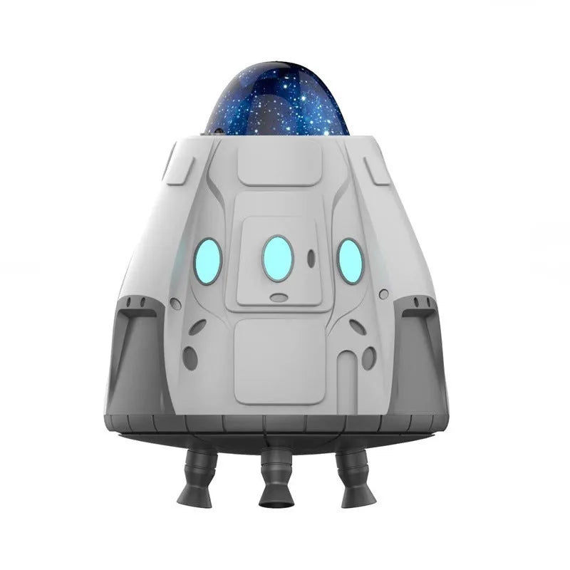 White remote control USB northern lights ambience light projecting green laser stars.