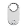 Black and white USB GPS anti-lost tracker device with compact rectangular design for pet and item tracking