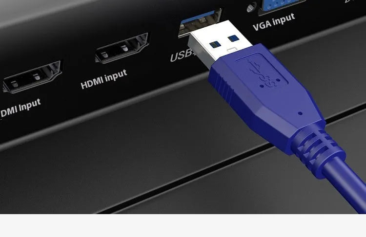 USB 3.0 public-to-public mobile hard disk box data cable with nickel-plated connectors