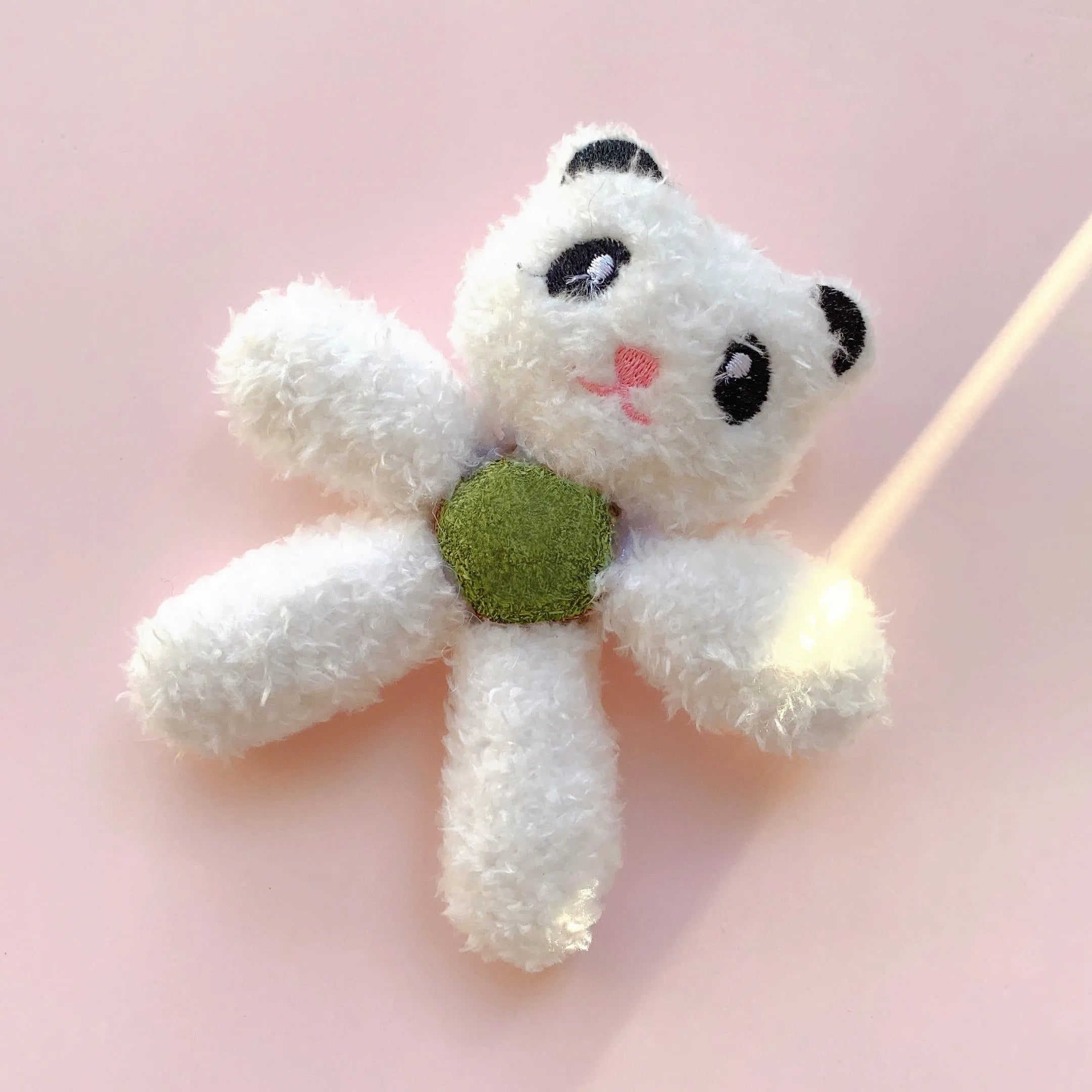 Edible catnip ball chewing toy in animal designs for indoor cat dental care