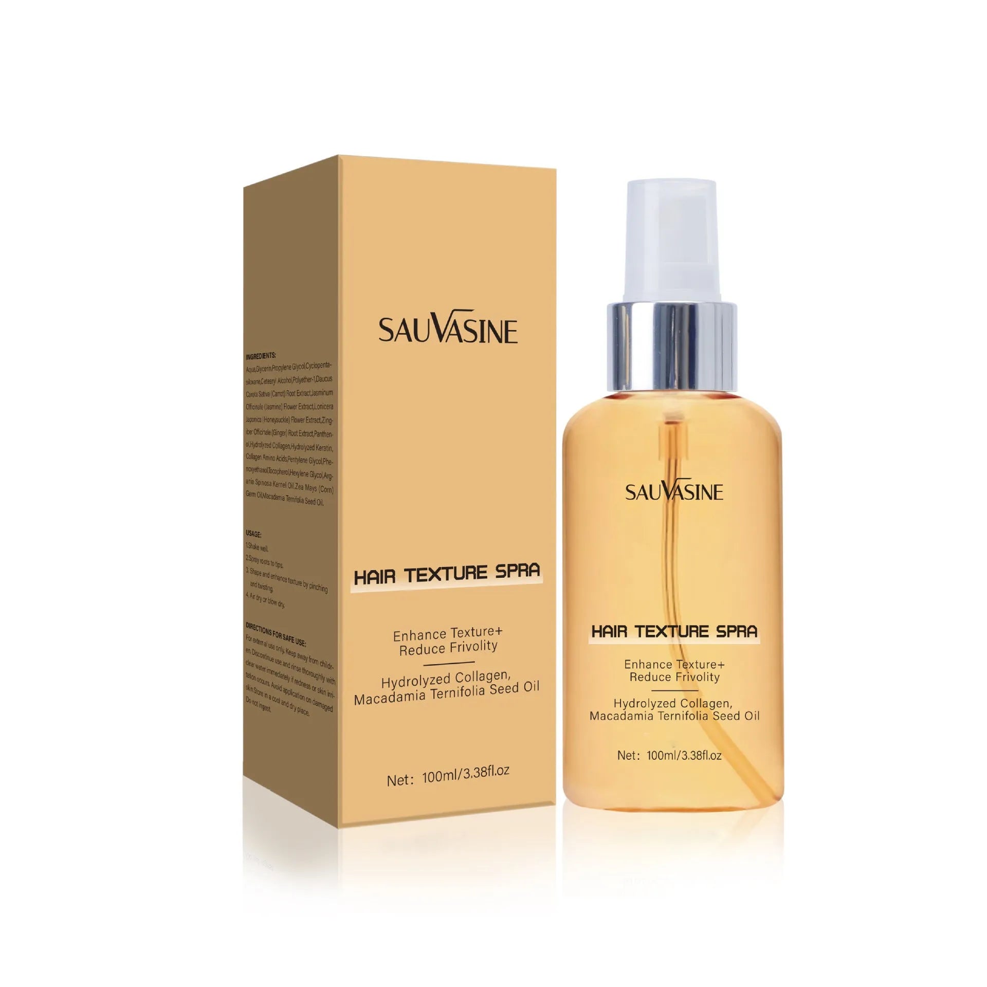 100 ml bottle of SWX-248 scalp care spray for frizz reduction and moisturising, oil-free formula.