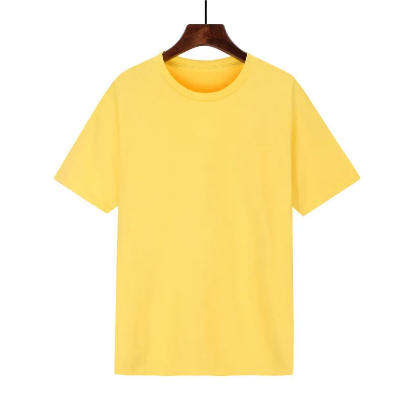 Cotton men's loose fit t-shirt in multiple colours with short sleeves and printed design