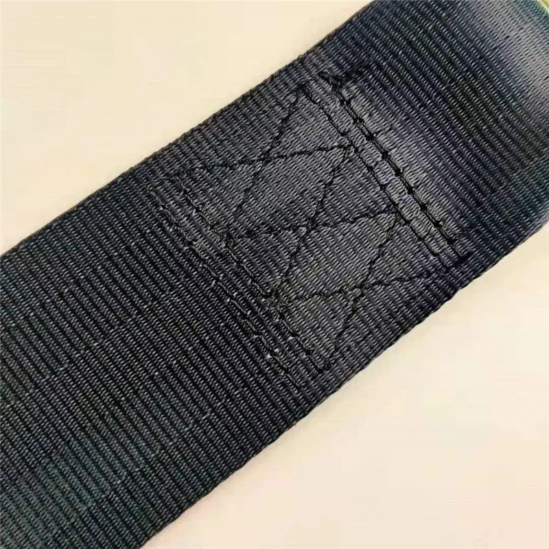 Polyester door fixing belt with screws and nuts for securing doors in position