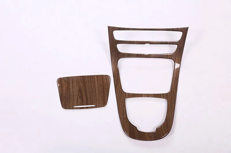 Mercedes-Benz 16-18 E-class centre control panel decoration 2-piece set in carbon fibre pattern