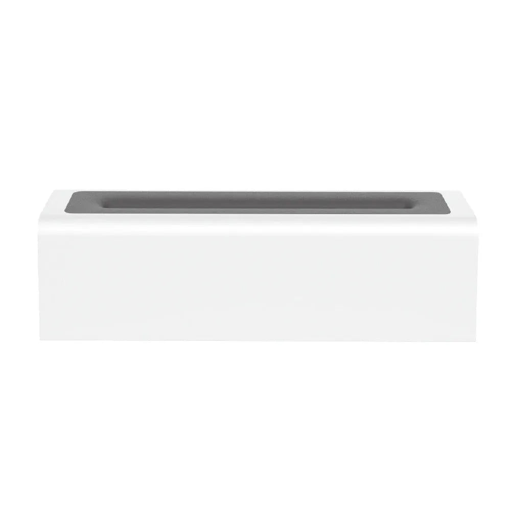 Square USB plug-in aroma diffuser with simulated flame lighting effect and water tank