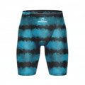 Men's swimming pants in briefs style with polyester and Lycra fabric, shown in multiple colour options