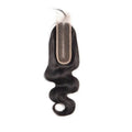 Straight natural colour human hair wig for women with hand-woven construction