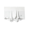 Seamless modal men's underwear in mid waist design showing white, pink and green colour options