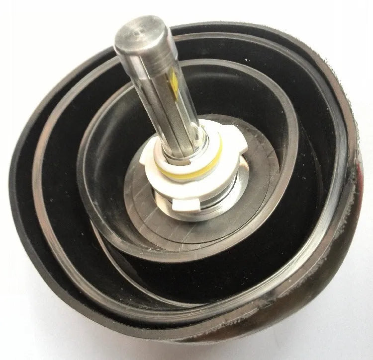 Silicone car headlight dust cover for waterproof electrical connection protection