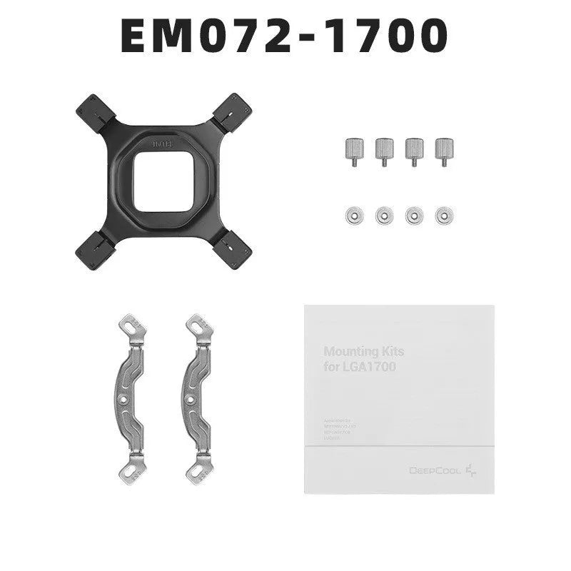 1700 CPU radiator mounting bracket fastener kit for Intel 12th generation LGA1700 socket with cleaning alcohol bag