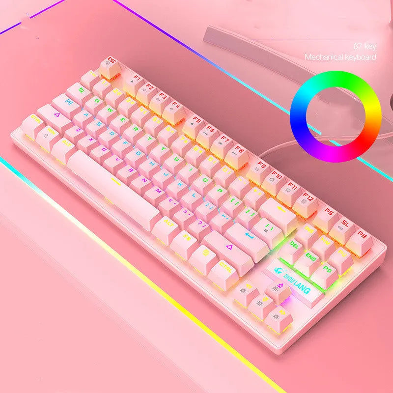 Mechanical gaming keyboard in ABS material with mechanical axis, available in multiple colours