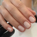 Plastic nail art set in MY119 solid colour for ladies DIY manicure