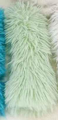 Colourful cat plush toy pillow in blue, green, pink, or white, showing soft texture and 27cm length.