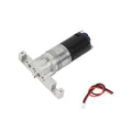 R636S silver D12 metal gearbox alloy upgrade part for remote control car large torque modification