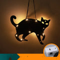 Halloween LED decorative light with luminescent spider design in abstract style for indoor use