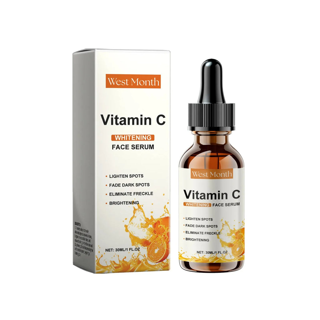 30ml moisturising skin essence with hyaluronic acid vitamin C and vitamin E serum bottle