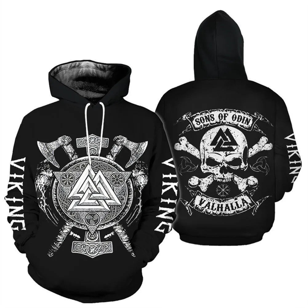 Printed loose fit polyester pullover hoodie for men street fashion available in multiple colours and sizes