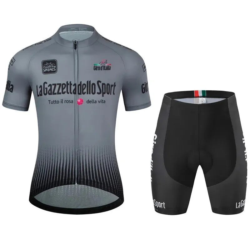 Road bike cycling short sleeve jersey with pattern design in quick-dry polyester fabric