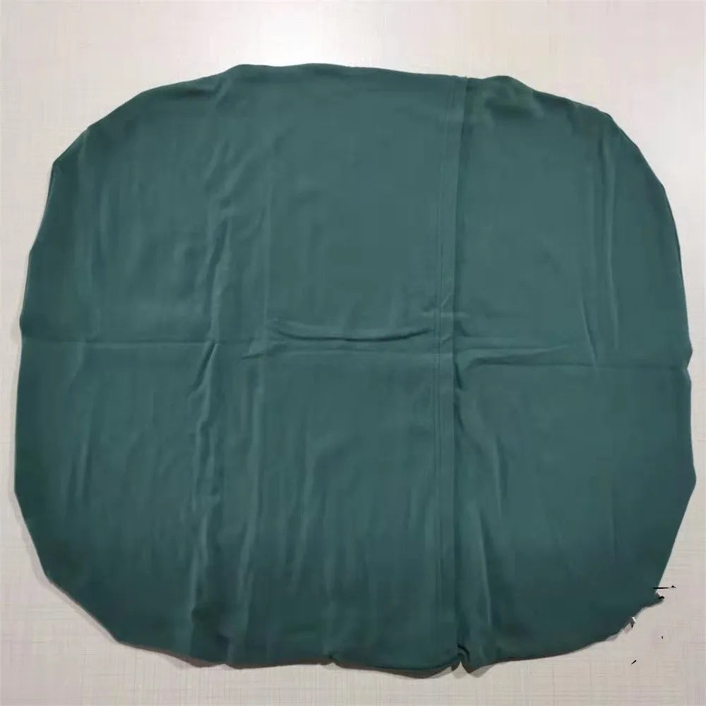 Portable cotton baby nest crib measuring 75x45cm with PP cotton filler in beige colour