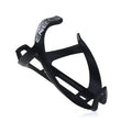 Mountain bike water bottle cage with TPR plastic construction and PVC toughness in multiple colour options