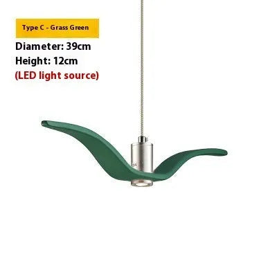 Nordic postmodern LED chandelier ceiling light with macaron colour options for restaurants and homes