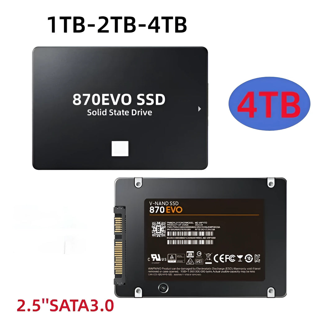 Samsung 870 EVO 2.5-inch SATA solid state drive for internal PC installation