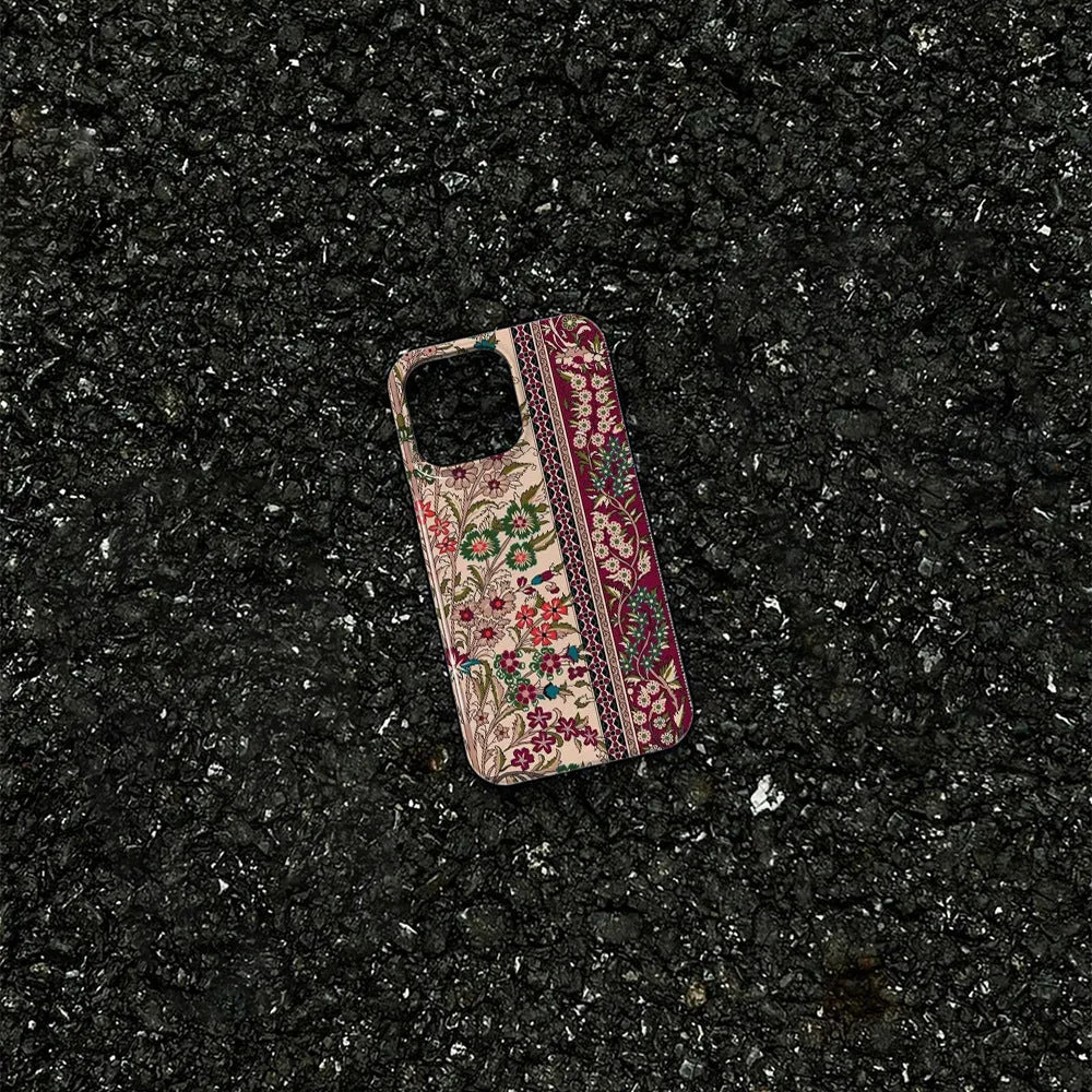 Advanced pattern plaid phone case with heat dissipation and anti-fingerprint coating for Apple iPhone