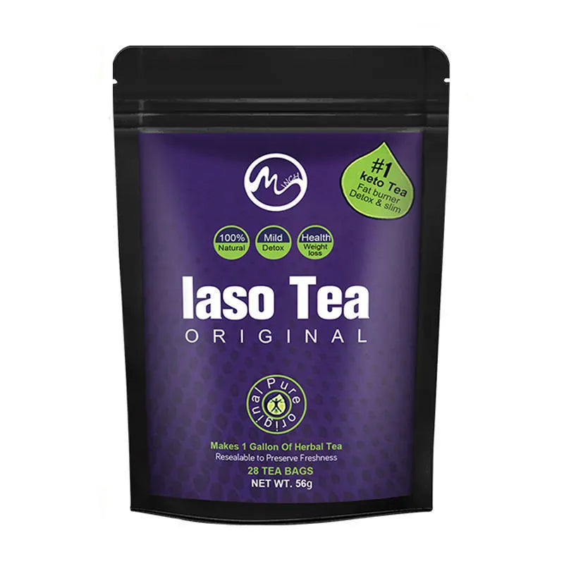 Single bag of sugar-free Instant Slimming Tea with cold soaking preparation