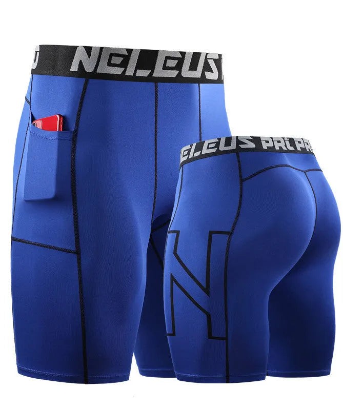Men's black milk silk polyester summer shorts for running and fitness activities