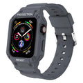 Soft sport TPU strap for Apple Watch Series 8 in multiple colours with 38mm and 42mm size options.