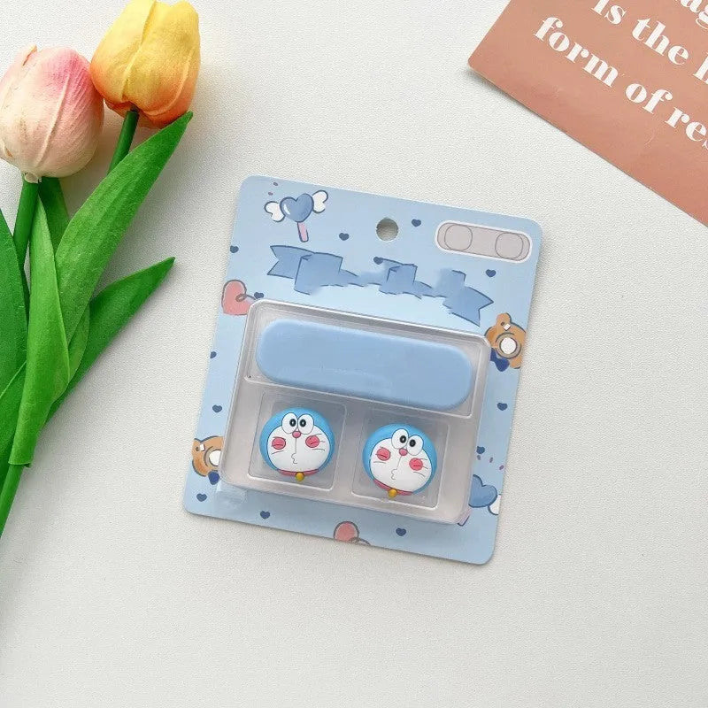 Cartoon magnetic plastic data cable fixer for desktop organisation in various colours
