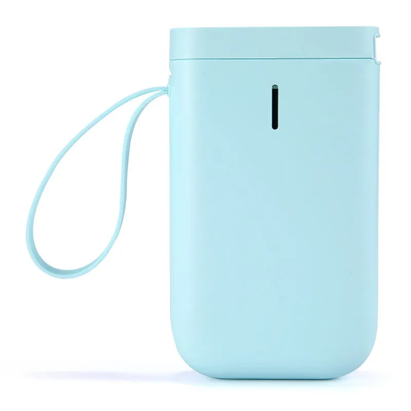 Compact Bluetooth thermal label printer with rechargeable battery for home and office use