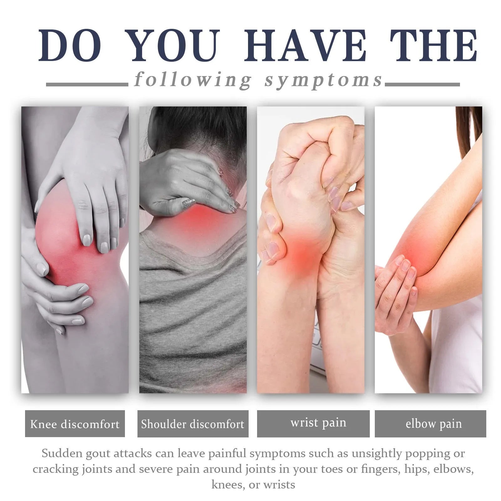 20g tube of white joint pain massage care cream for muscular and joint relief