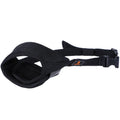 Cloth dog mouth cover to prevent eating indiscriminately in black for large Labradors